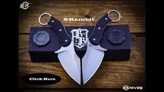 Borka Blades SRambit Fixed Blade Knife G10 3.5