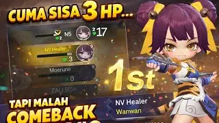CUMA SISA 3 HP… TAPI MALAH COMEBACK & TOP 1! 😳 GAK MASUK AKAL!