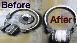 restoration old Bluetooth headphones