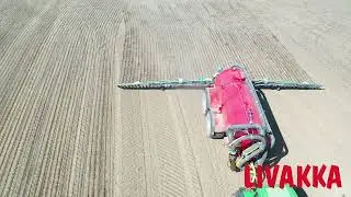 Livakka Light 16,5 m3 slurry wagon with Bomech Farmer 15 m mulcher