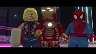 Lego Iron man (marvel heroes) scenes