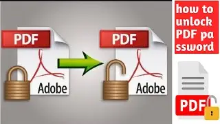 how to unlock PDF password | पीडीएफ पासवर्ड कैसे अनलॉक करें #pdf #unlockpdf @DNDcybercafe
