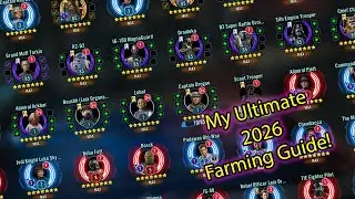 My 2026 Ultimate Galaxy of Heroes Farming Guide!