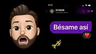 BÉSAME ASÍ - RYOKER (Lyric Video) con @NiaOceanMusic
