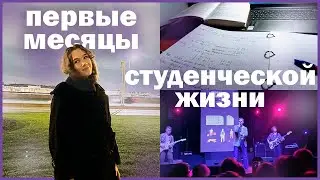 первые впечатления от учебы в универе, быт, концерт Перемотки