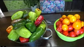 ЛЕЧО НА ЗИМУ. ПРОСТЕЙШИЙ И БЫСТРЫЙ РЕЦЕПТ ИЗ ПОМИДОР И ПЕРЦА.