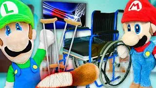 Crazy Mario Bros: Luigi's Broken Leg!