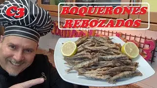 BOQUERONES REBOZADOS (PESCADO MUY RICO Y FACIL DE ELABORAR)