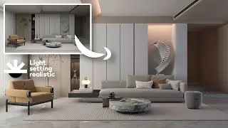 3Ds Max Interior Vray Lighting Settings Tutorial | Beginners Guid