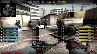 CSGO POV DEMO Rain  (FaZe)(25-11) vs fnatic / overpass / IEM Katowice 2022