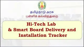 Hi tech lab & Smart Board Delivery and Installation Tracker - KELTRON