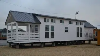 Perfect tiny home with dual porches including a privacy porch