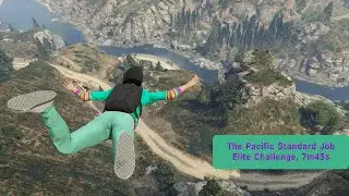 GTA Online - The Pacific Standard Job, Elite Challenge, 7m45s