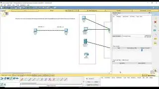 4 - PING command between two PCs - Cisco Packet Tracer