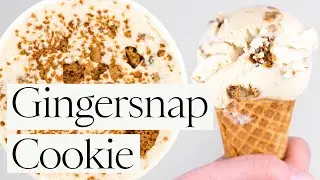 Gingersnap Cookie Ice Cream Recipe