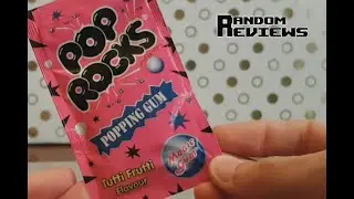 Pop Rocks Popping Gum Tutti Frutti Flavour - Random Reviews