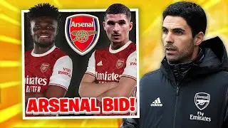 Arsenal Make BIDS For Houssem Aouar! | Thomas Partey Arsenal Transfer ON?
