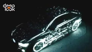 Проекционное шоу: презентация Audi A6 в Самаре (mapping)