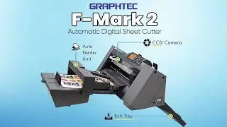 Unboxing Graphtec F-Mark2 Auto Feed Digital Sheet Cutter