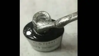 Гель-лак 9D Diamond silver 13, CANNI