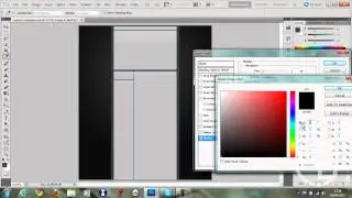 Adobe Photoshop CS5: How to Make a Yotutube Background / Layout - Tutorial.