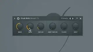 Creating Custom Kick Drum Sounds with Fruit Kick Plugin in FL Studio
