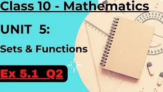 Union and Intersection of two sets ||Descriptive Form
