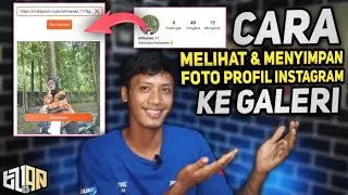 CARA MELIHAT & MENYIMPAN FOTO PROFIL INSTAGRAM KE GALERI