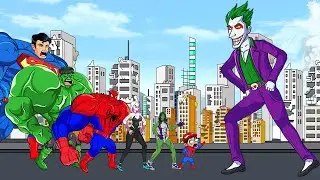 Spiderman rescue SPIDER MAN Baby, Hulk baby from Bad guy Joker - Venom in the new universe | FUNNY