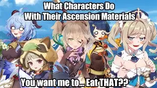 What Genshin Impact Characters Do With Their Ascension Materials | Genshin Impact