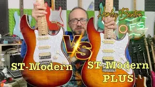 Harley Benton St-Modern Vs. St-Modern Plus  (MN HSS FBB)