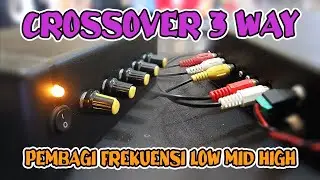 BIKIN CROSSOVER 3 WAY⁉️ SUARA SEMAKIN DETAIL DAN CLARITY MEMANJAKAN TELINGA🤣