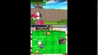 Homerun Derby mini-game Plants vs.  Zombies