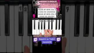 Kusaregedou to Chocolate (腐れ外道とチョコレゐト)  Project Sekai (プロセカ) - Easy piano TUTORIAL 
