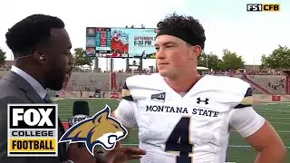 Montana State's Brent Vigen and Tommy Mellott speak on comeback win vs. New Mexico | CFB on FOX