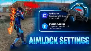 Switch Access & TalkBack Settings Free Fire || 0% Recoil 95% Headshots || Brazil Settings 2026 ⚙️