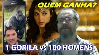 React Felipe Neto - 1 Gorila vs 100 Homens