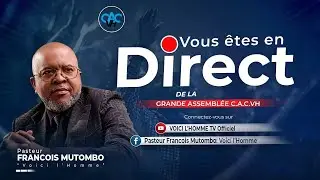 LA DELIVRANCE CONTRE L' ESPRIT DE MORT AVEC LE PAST.FRANCOIS MUTOMBO VH /MARDI 03 SEPT 2024
