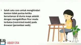 Cara mengaktifkan fitur restricted mode pada browser #informatika #sd