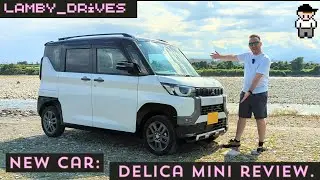 New car! Mitsubishi Delica Mini Review!. Lamby_Drives (Japan Vlog)