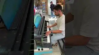 I play your requests... at Newark airport! 😍 #shorts