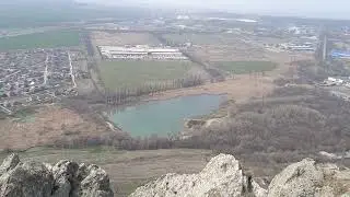 Озеро с Вершины горы Шелудивая 03 04 2024