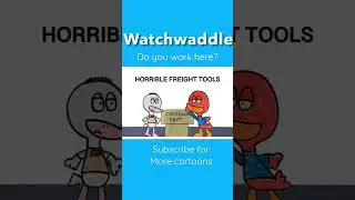 #watchwaddle #playlist #cartooncharacters - do you work here?