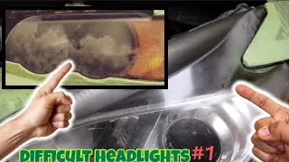 CRAZY SHAPED Headlights 📐Difficult Headlights-PART #1