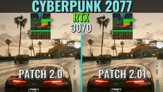 Cyberpunk 2077 - Patch 2.01 - RTX 3070 - Ryzen 5 7600 - 1440p - Benchmark