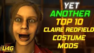 Yet ANOTHER Top 10 Claire Redfield costume Mods Resident evil 2 Remake