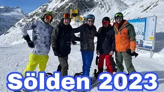 Sölden 2023 - Snowboard Fun - GoProHD