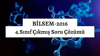 Bilim Sanat Merkezi (BİLSEM) 4.Sınıf Çıkmış Sorular - 2016