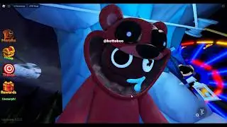 How to get NIGHTMARE BEARHUG BLUE MORPH in RAINBOW FRIENDS MORPHS - ROBLOX !