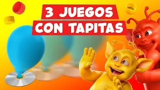 3 divertidos juegos con tapitas de bebida 🤪